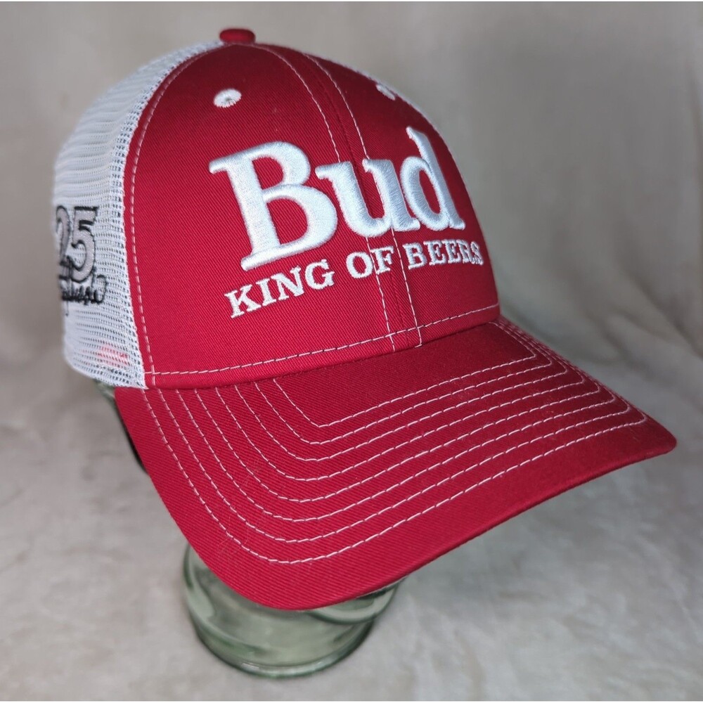Bud King of Beers Snapback Hat New Era 9Forty 25 Ken Schrader Hendrick Budweiser